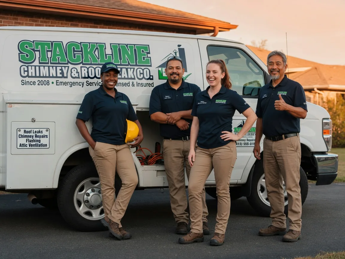 Chimney flashing repair company in Bovey, MN